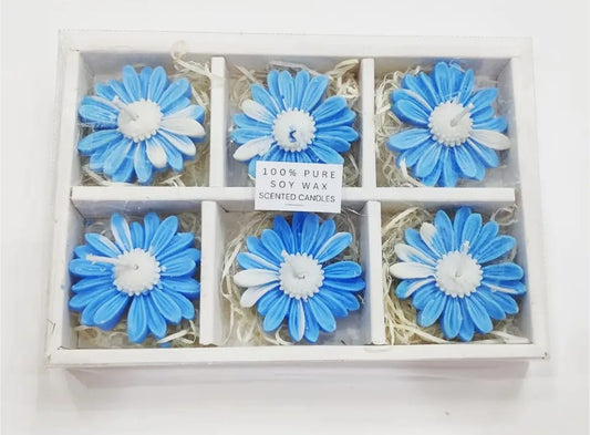 Daisy candle (Set of 4)