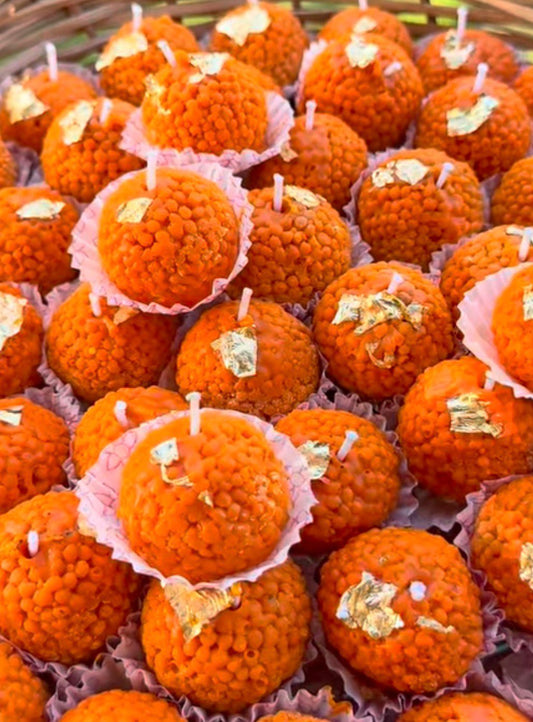 Ladoo candle (pack of 4)