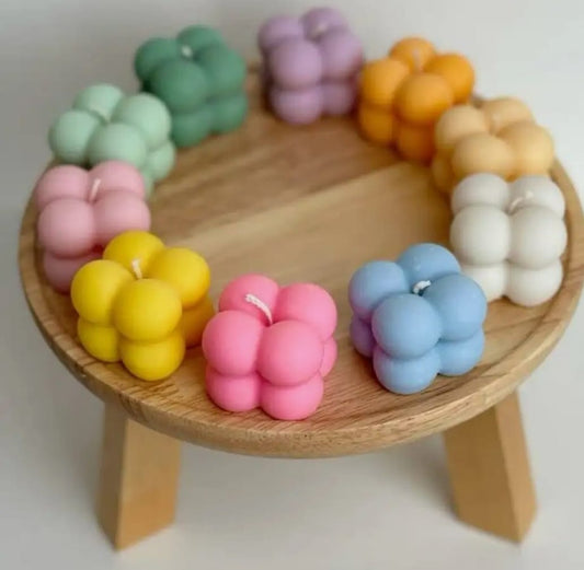 mini bubble candle