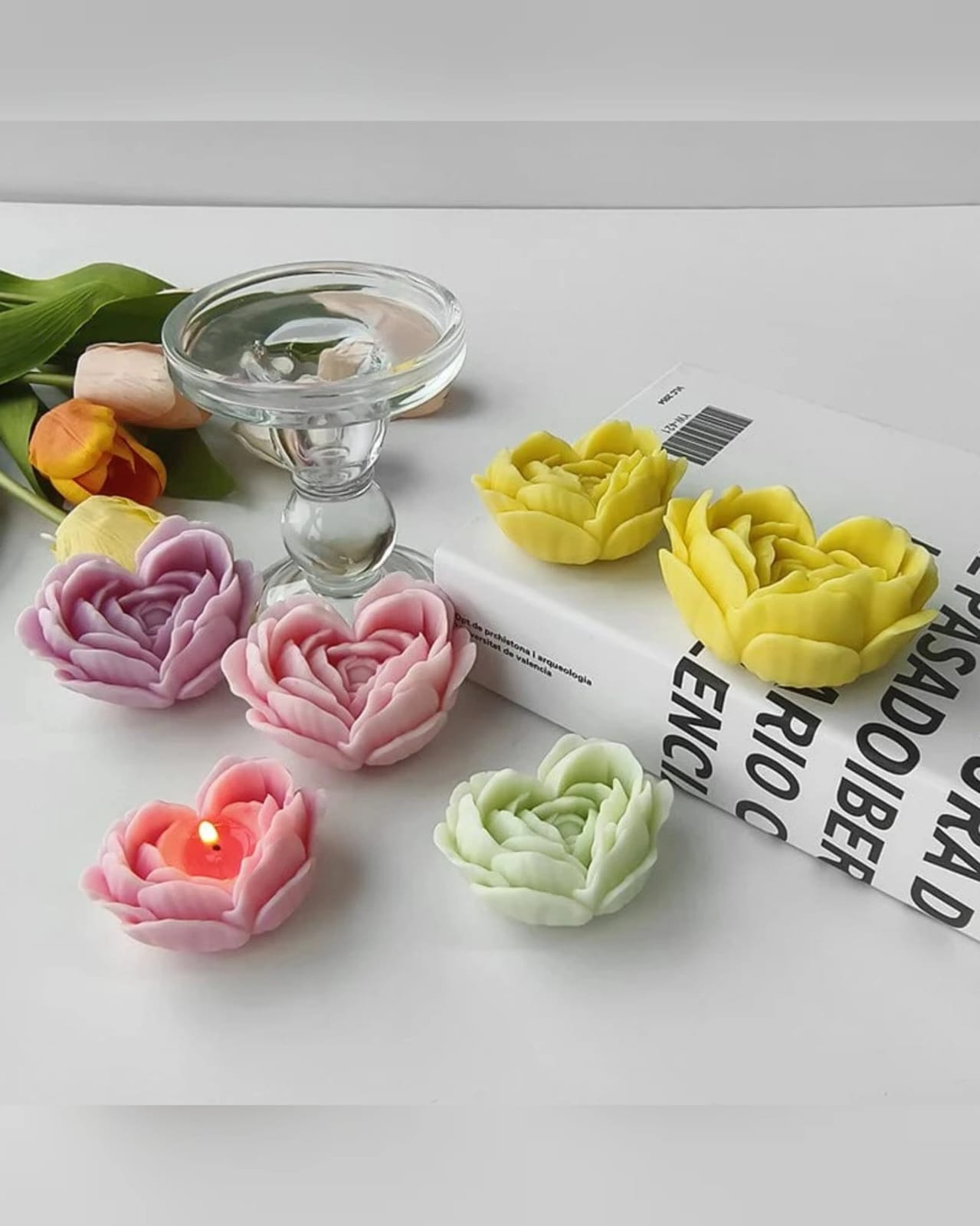flower heart (set of 2)