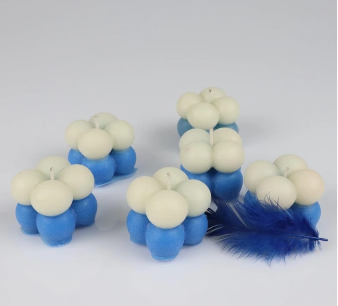 mini bubble candle
