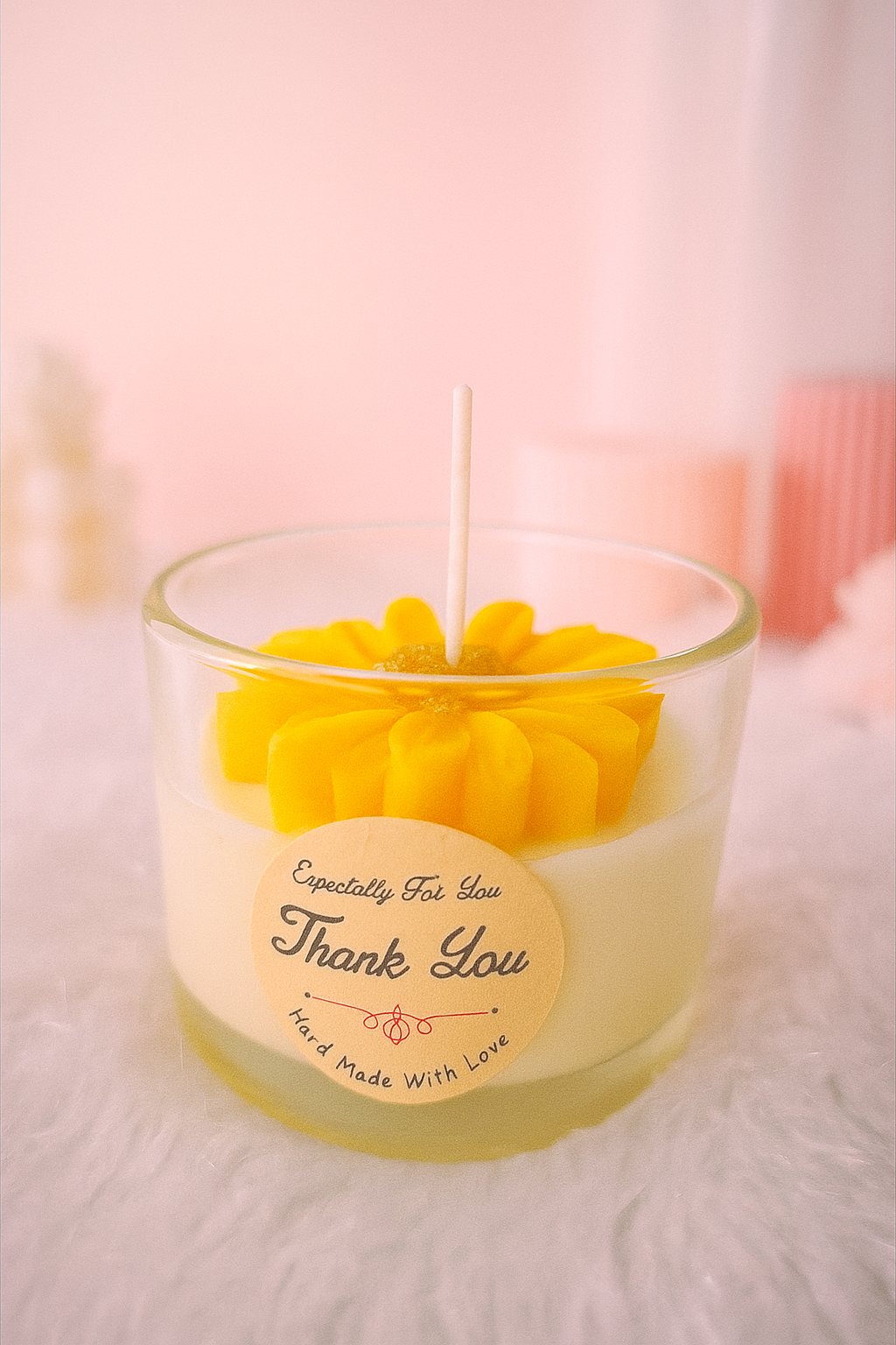 daisy jar candle