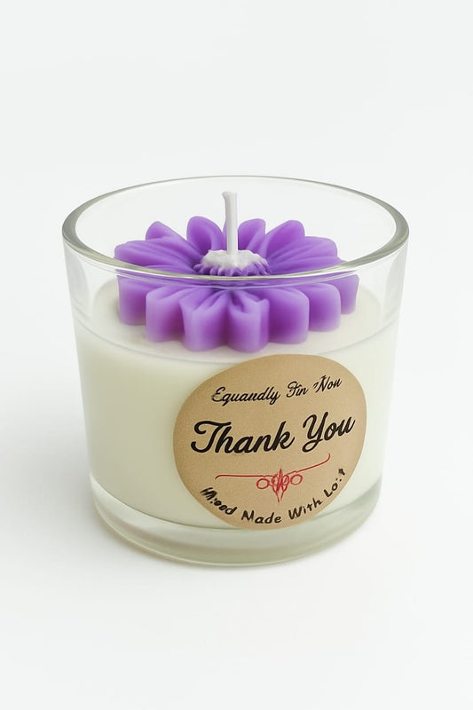 daisy jar candle