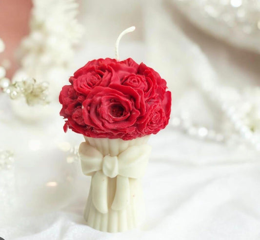 Bouquet candle