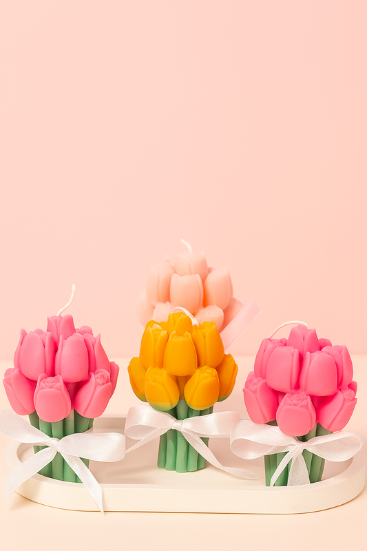tulip candle